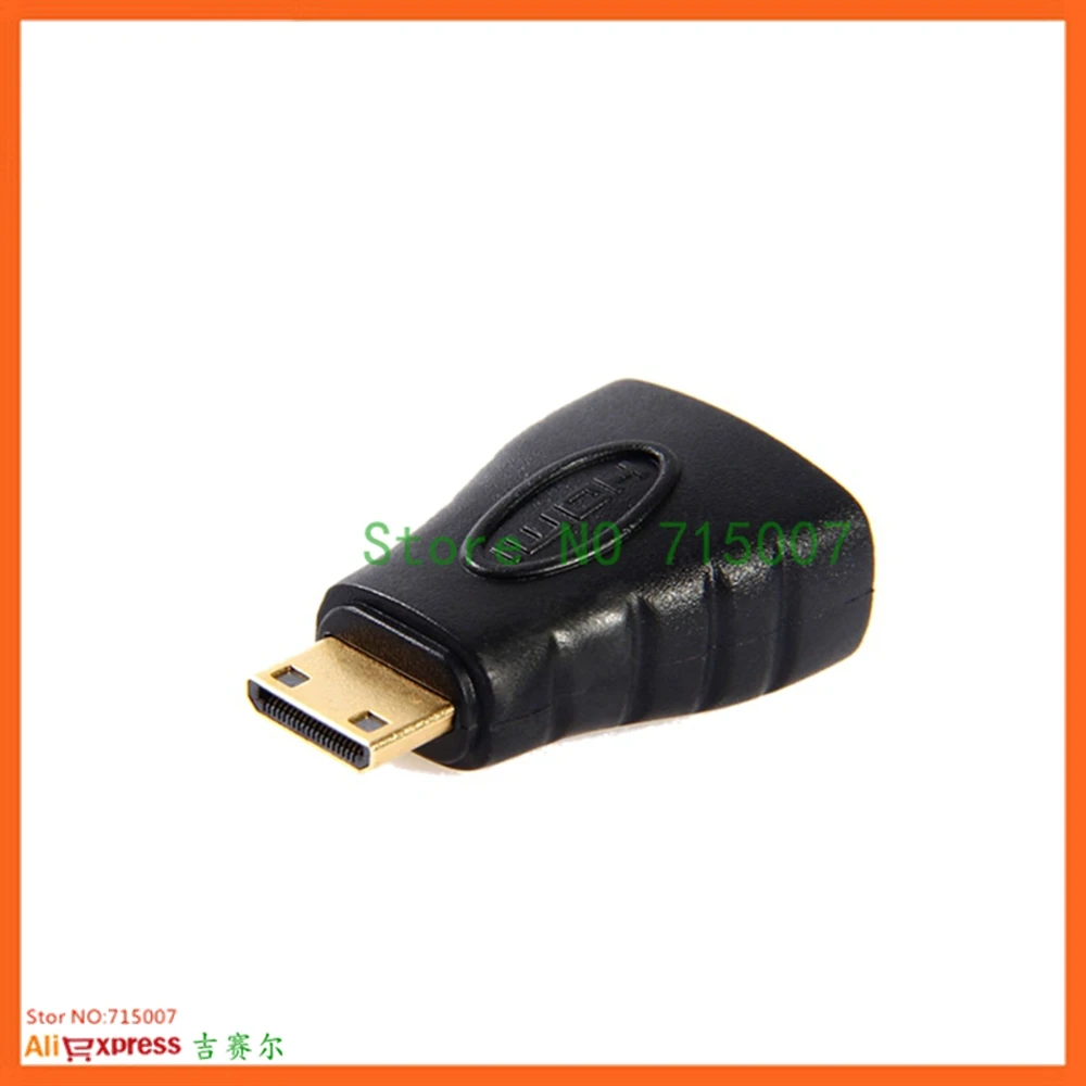 Mini HD-compatible to HDTV Adapter Female to Male Converter Connector for HDTV HD 1080P Cable Adapter Device for HDTV Wholesale