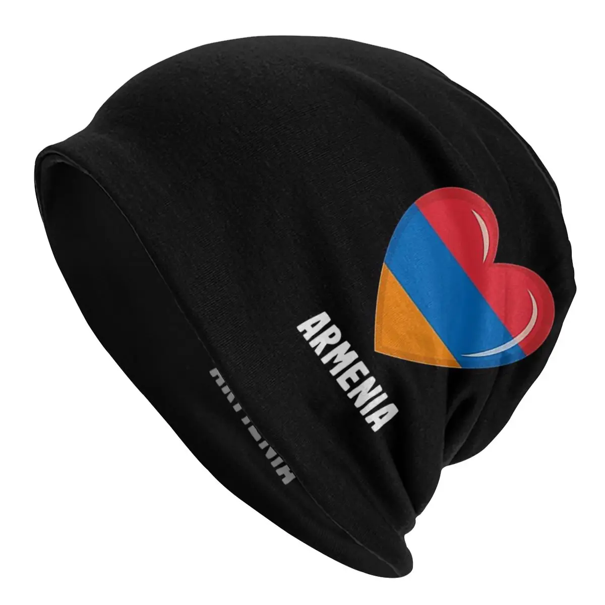 

Armenia Armenian Flag Skullies Beanies Hat Street Unisex Caps Autumn Winter Warm Thermal Elastic Bonnet Knitting Hats