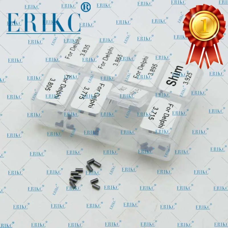 80PCS RIKC Gaskets Shim 9308-028K Size 3.715-3.925mm Injector Nozzle Pin Adjust Washer Accuracy Total For Delphi Series Injector