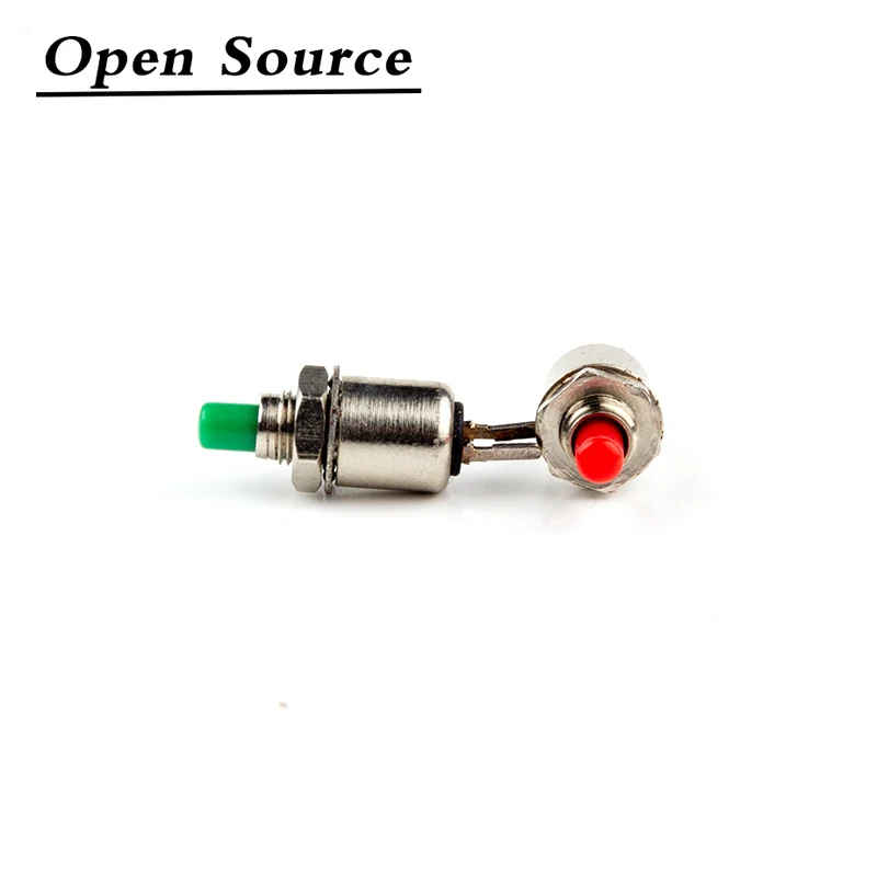 10Pcs 5mm Self-reset/Momentary Micro Push Button Switch DS-402 0.5A Red Green Black