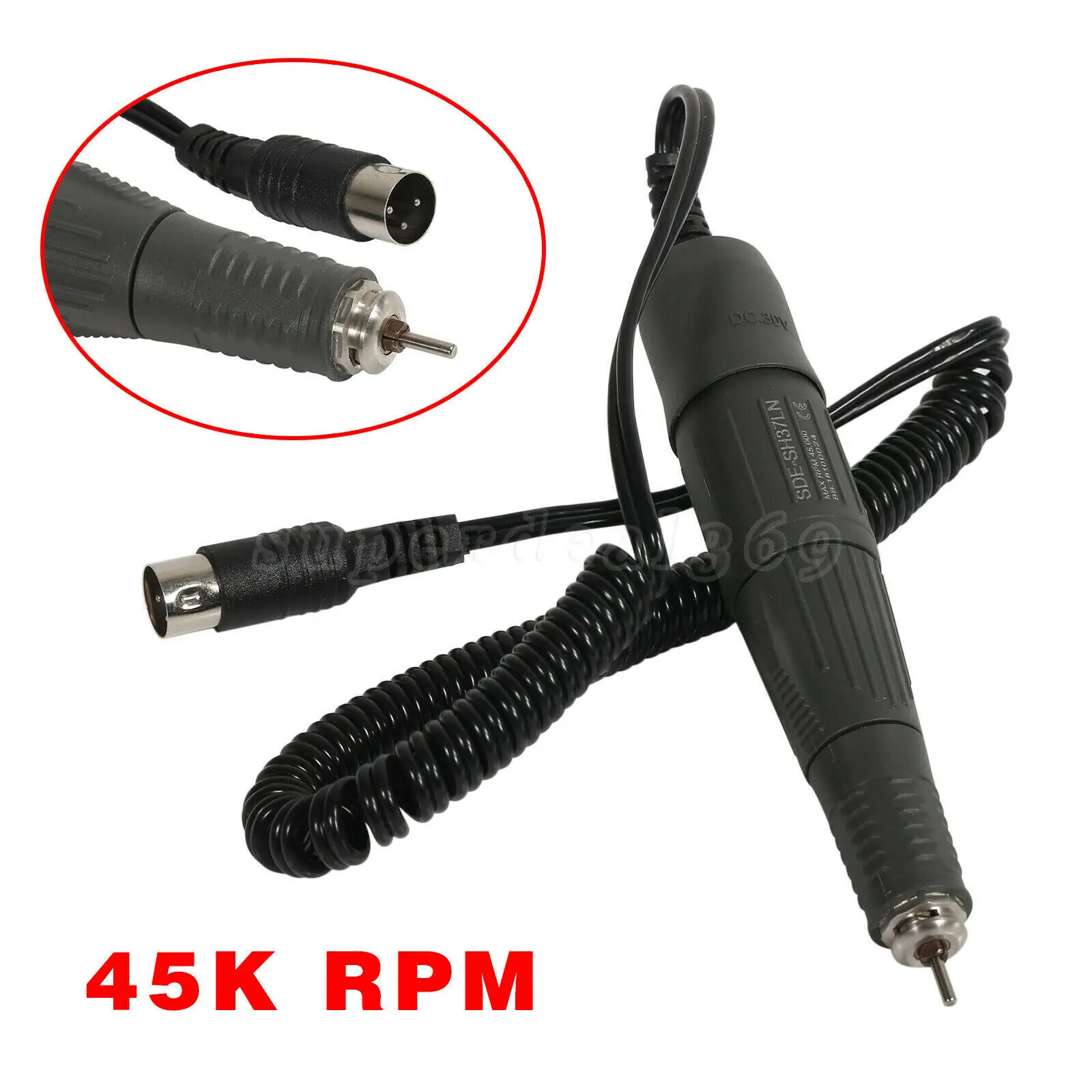 

Dental Lab Micromotor Handpiece 45000 RPM Portable Design for MARATHON Polishing Polisher