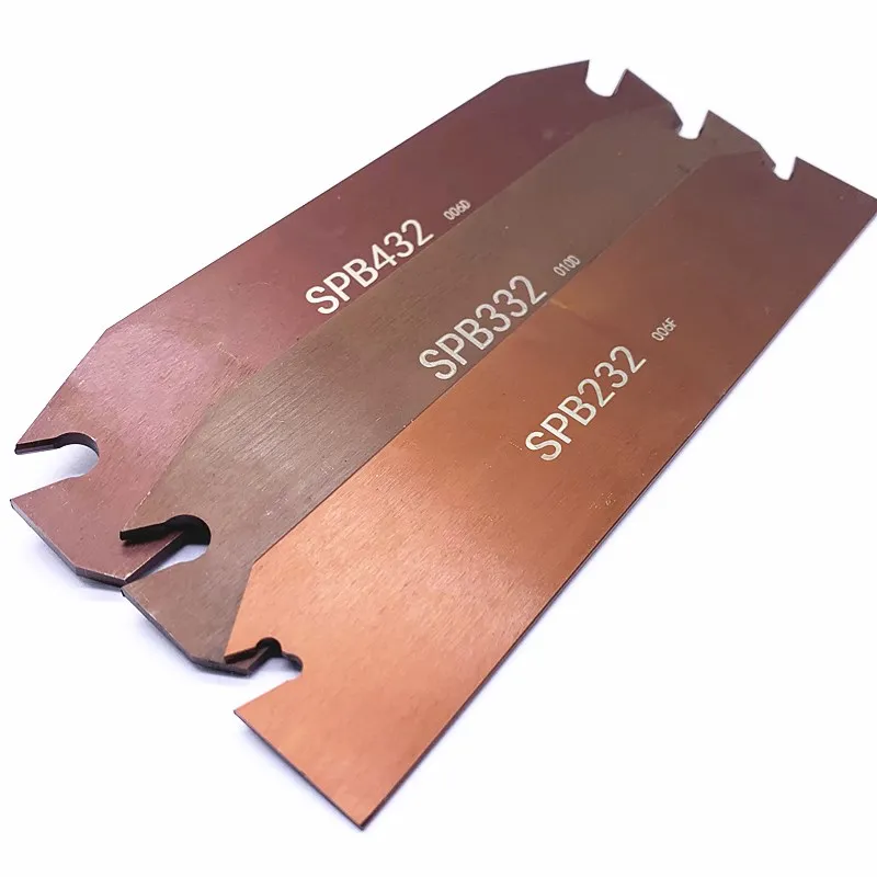 SPB26-2/3/4 SPB32-5 Slotted SPB Turning Insert CNC Tool Holder deep Groove Plate use for SP200 SP300 SP400 PC9030/NC3020/NC3030