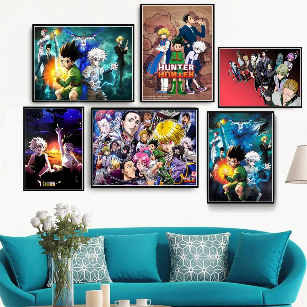 Hunter X Hunter Japanese Anime 5d DIY Diamond Painting Full Square Round Drill Cross Stitch Pictures Embroidery Handmade Gift