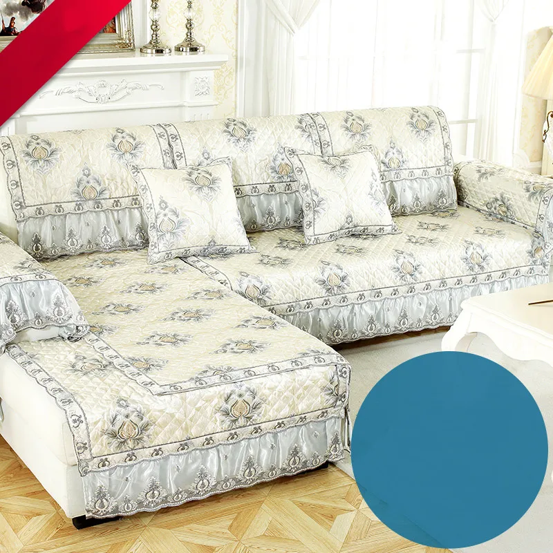 2020 New Sofa Cover For Living Room Sectional Slipcovers Sofa Couch Cover L shape 1-4-Seater Elegant Flower Pattern Sofa Covers