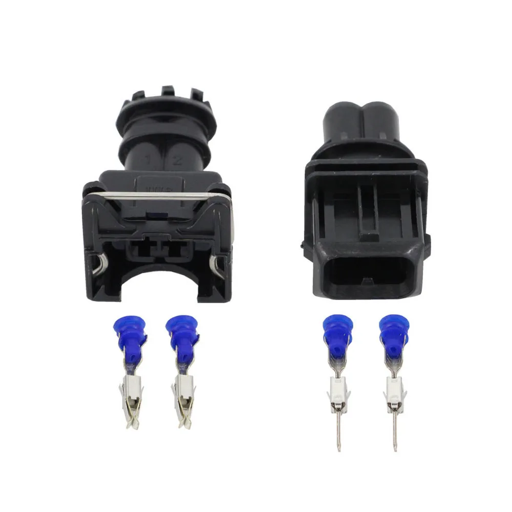 2 pin Waterproof Female And Male Connector With Pins And Seal DJ7021B-3.5-11/21 2P