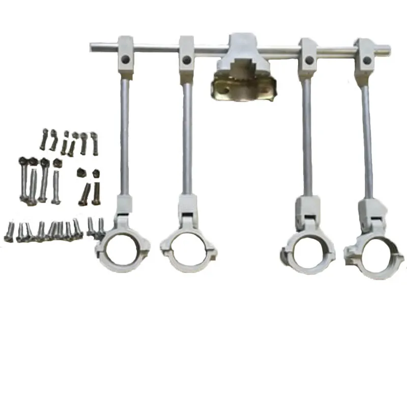 Кронштейн держателя Lnb Ku Band для 5 Lnb, высококачественная алюминиевая трубка и пластиковое крепление, держатель LNB с несколькими подачами