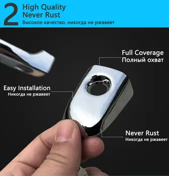 Pro Volkswagen VW Passat B5 B5.5 MK5 1996~2005 stylové samolepky dekorace chromované kryty klik dveří lak repasované autodoplňky 10 nejlepší prodej Příslušenství pro VW Passat B5 5 - №9