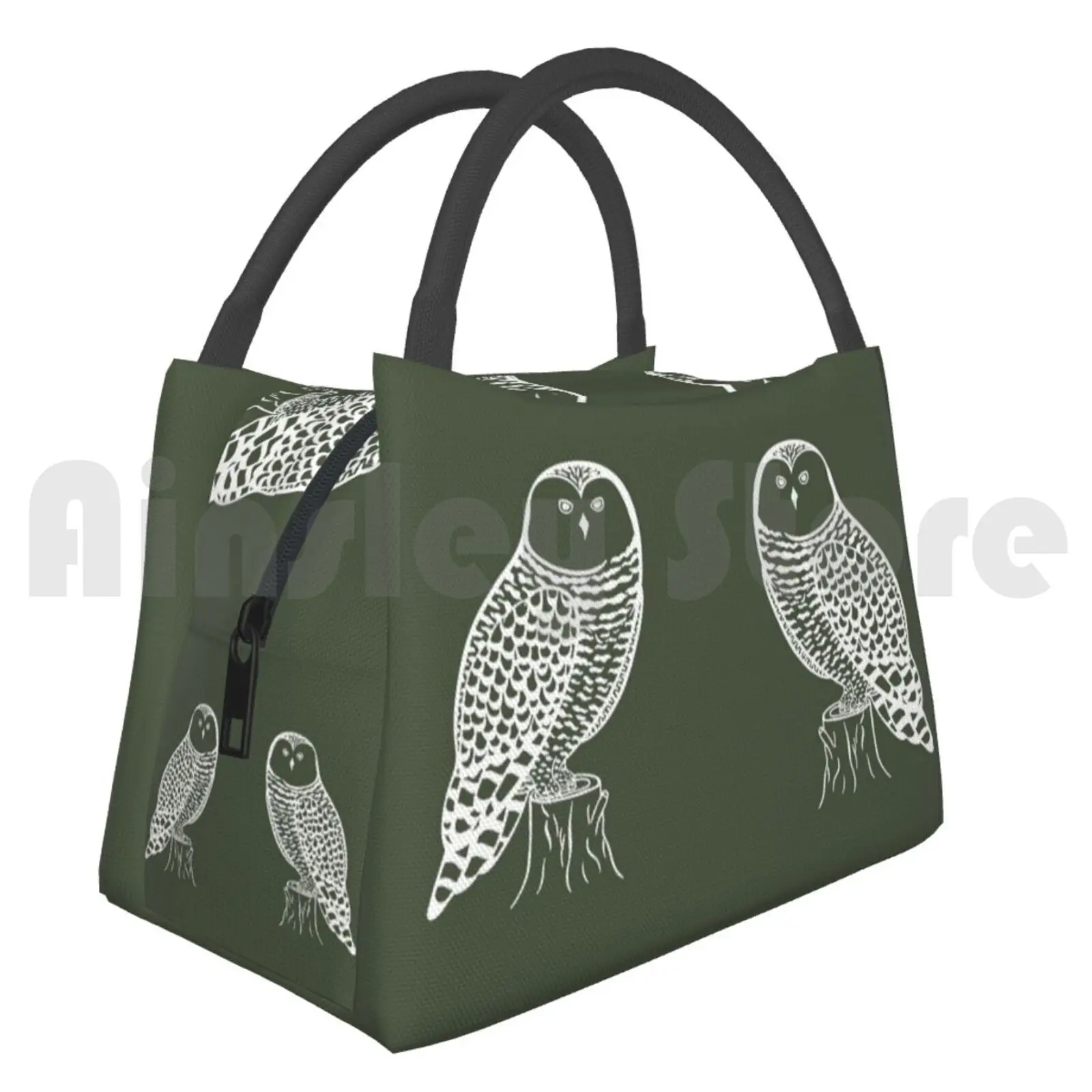 

Portable Insulation Bag Snowy Owls In Love ( On Khaki ) Snowy Owl Snowy Owls Bird Birds Owl Owl Bubo