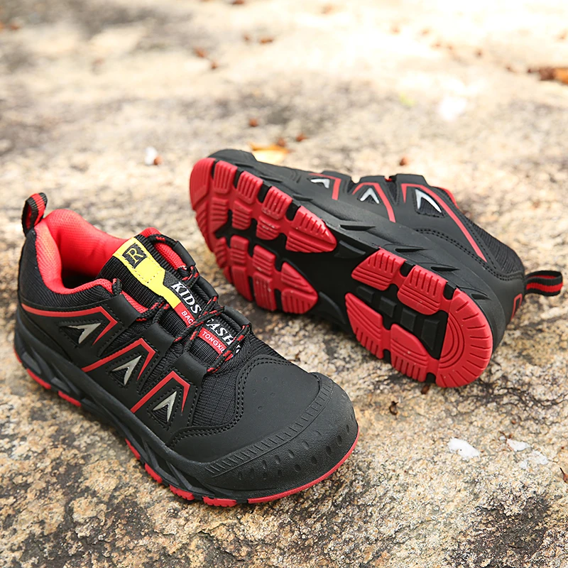 Girls Shoes Boys Sneakers Boys Trail Running Shoes Waterproof Hiking Shoes Kids Athletic Outdoor Slip Resistant Sports Sneakers