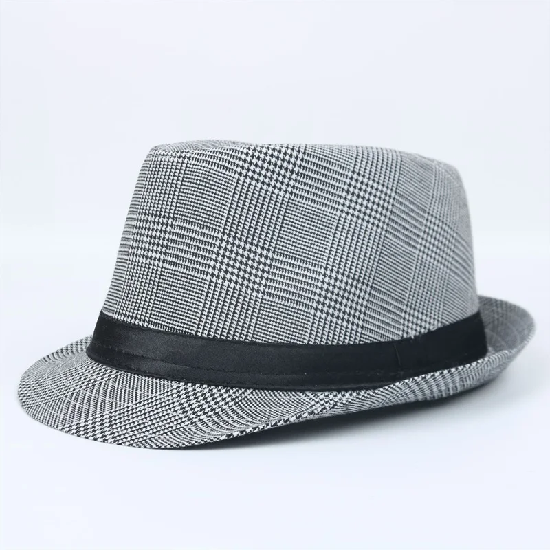 Sombrero de Jazz para hombre y mujer, sombrero clásico de Panamá para el sol, estilo Retro, Unisex