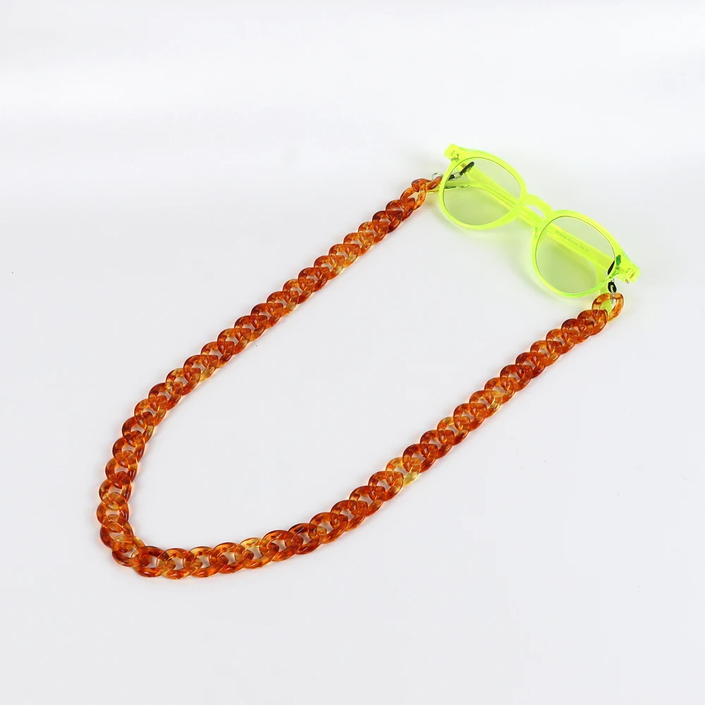 Acryl Gläser Ketten Für Frauen Halter Schnur Lesen Sonnenbrille Kette Männer Lanyard Brillen Hängenden Hals Kette Riemen Seil Trend – Detail 7