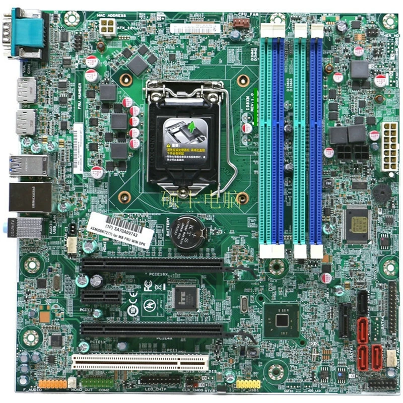 

Оригинальная материнская плата для Lenovo M83 M93 M93P Q87 IS8XM REV: 1,0 FRU 00KT277 00KT276 LGA 1150 DDR3