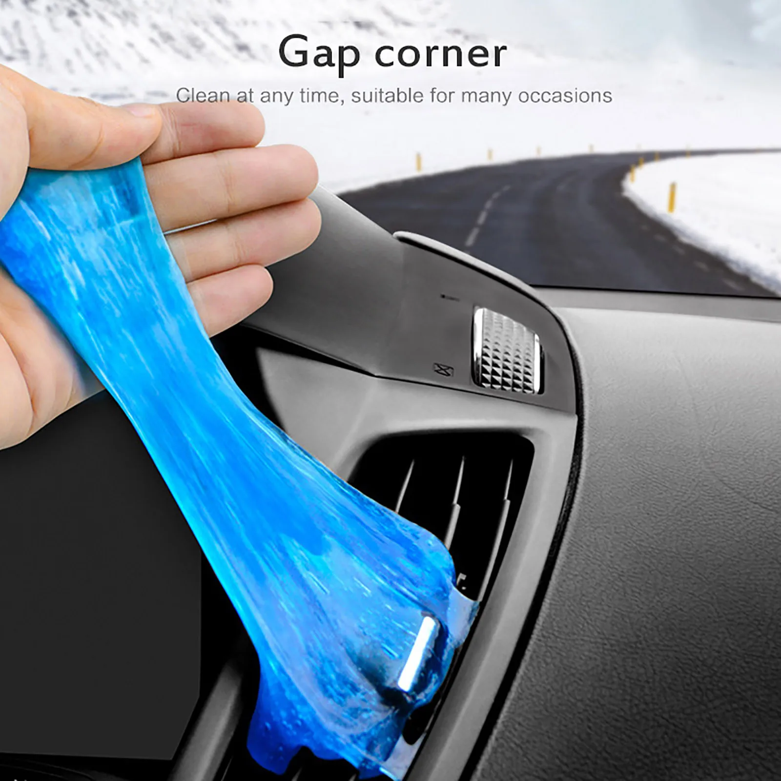 50g Car Interior Cleaning Glue Slimes For Cleaning Air Vent Magic Dust Remover Gel Care Computer Keyboard Slime Cleaner Gel