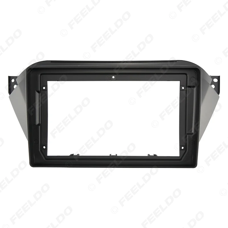 

FEELDO Car 2Din Audio Face Plate Fascia Frame For JAC Refine S2 2015 9" Big Screen Radio Stereo Panel Dash Mount Refitting Kit