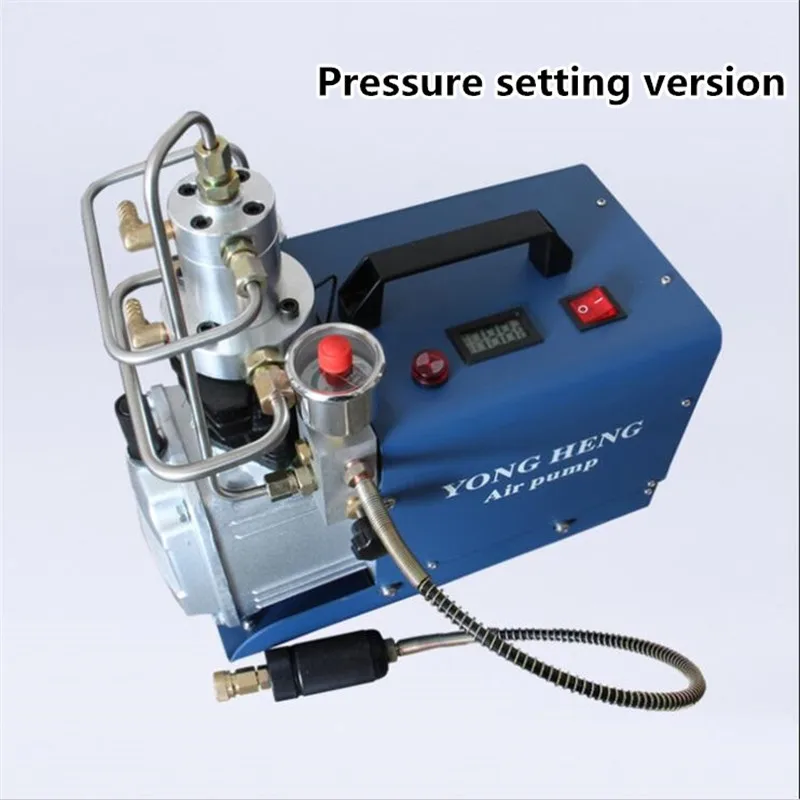 220V/110V 1.8KW  300Bar 30Mpa 4500Psi Electric Air Compressor High Pressure Air Pump Pneumatic Scuba Diving Inflator