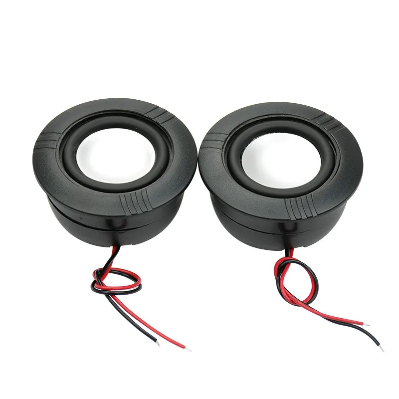 AIYIMA 2Pcs 61MM Portable Audio Full Range Speakers 4 Ohm 3W Loudspeaker DIY Home Theater Mini Sound Speaker