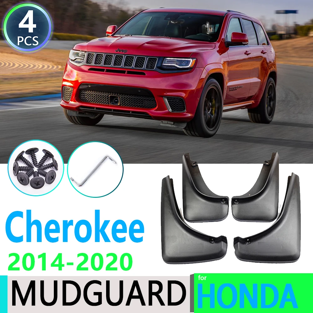 

for Jeep Cherokee KL 2014~2020 2015 2016 2017 2018 2019 5th Fender Mudguard Mud Flaps Guard Splash Flap Car Accessories