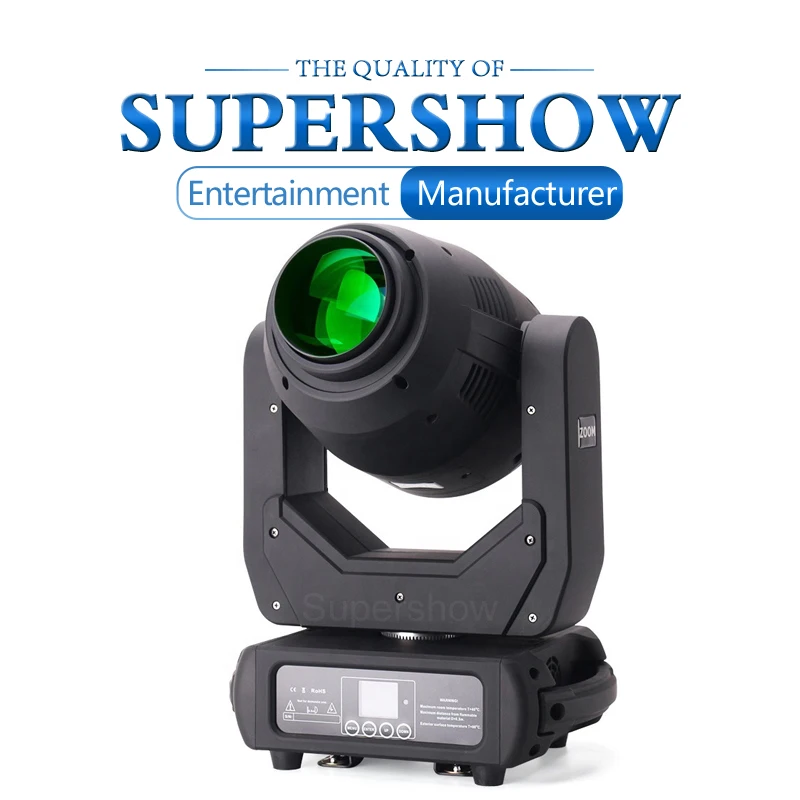 250W 3in1 LED Wash Zoom Moving Head Light Spot Lighting Machine for Wedding Party Disco Nightclub DJ Equipment