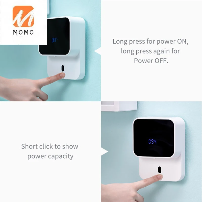 Imagem -04 - Display Led Indução Automática Espuma de Espuma Sensor Lavadora Mão Doméstico Infravermelho Sensor para Casas Shopping wc