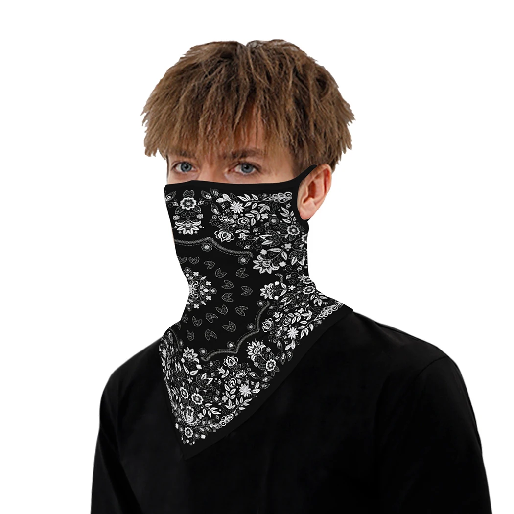 Ciclismo Viso Maschera di Modo Antipolvere a Prova di RAGGI UV Viso Bandana Viso Della Copertura Sciarpa Al Collo Corsa E Jogging Da Trekking Delle