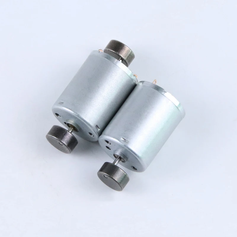 4 개/대 370 DC 진동 모터 6V 12V 24V 고주파 진동기 편심 원형 팬 모양의 소형 소형 진동 모터