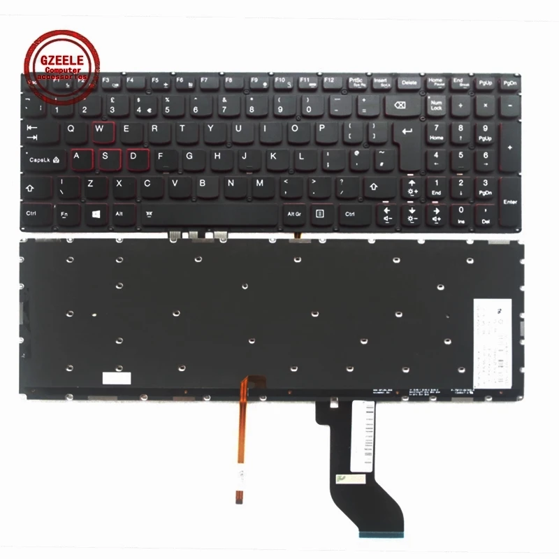 US/UK/RU New for Lenovo Ideapad Y700 Y700-15 Y700-15ISK Y700-15ACZ Y700-17ISK Y700-15ISE English Backlit Keyboard SN20H54489