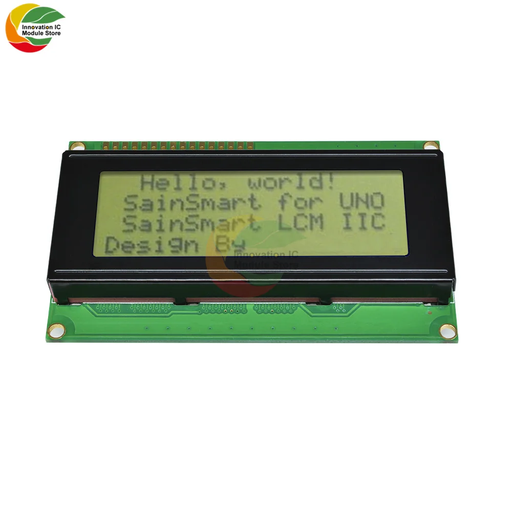 2004 Lcd-scherm Module Iic/I2C/Interface Module LCD1602 LCD2004 Screen Aanpassing Uitbreidingskaart Blauw En Groen screen