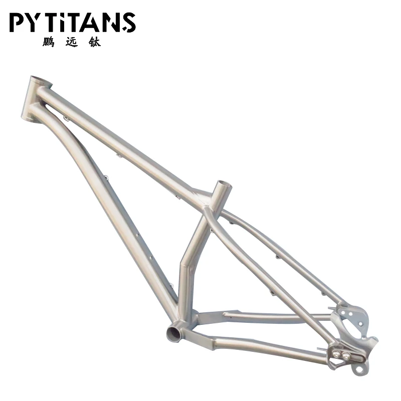 Best Quality !!! PYTITANS Titanium Fat bike frame Premium-Quality Handmade Middle Child S Size Similar RDS Customized Bike Frame