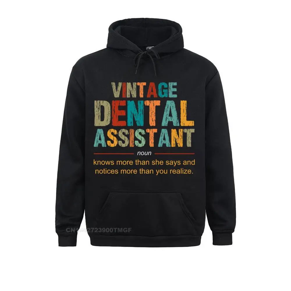 Hip Hop Vintage Dental Assistant Definition Noun Funny Appreciation Premium T-Shirt Hoodies Hot Sale Clothes Mens Sweatshirts