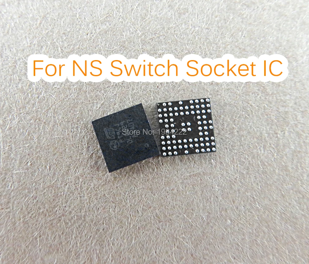 10pcs For NS Switch Game Socket Slot motherboard Image power Touch Chip IC Charging IC Chip Audio Video Control IC