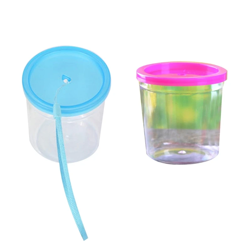 Portable Fish Tank Plastic Mini Aquarium Transparent Fish Keeper Fishbowl for Turtle Betta Jellyfish Starter Kit