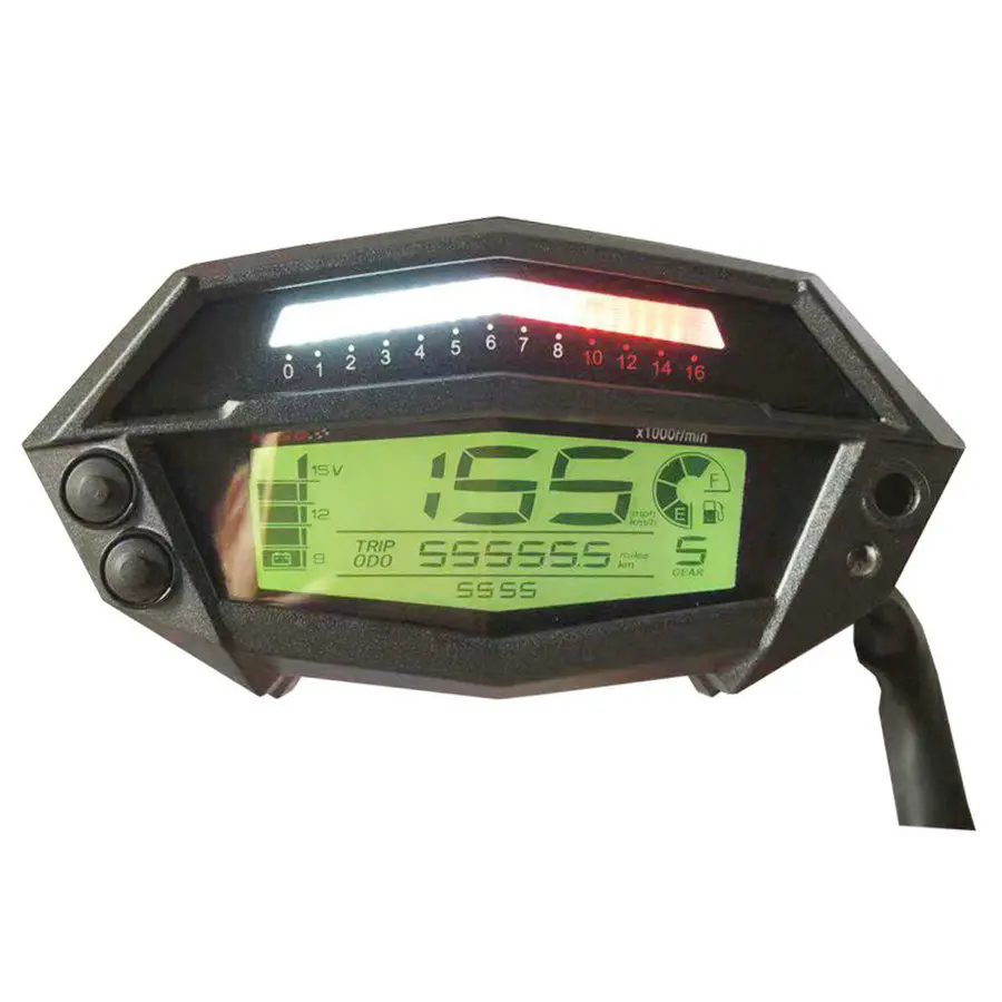 Motorcycle tachometer hour meter digital speedometer gear indicator motorcycle parts for kawasaki Z1000