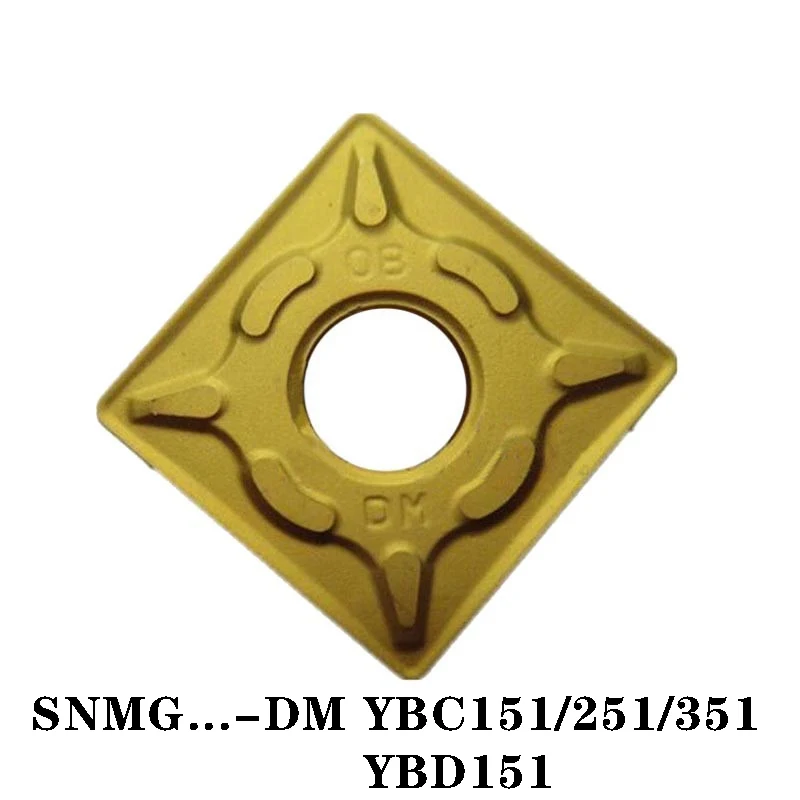 ZC 100% originale SNMG SNMG150608-DM inserto in metallo duro SNMG190612-DM per frese tornio di alta qualità 10 pz