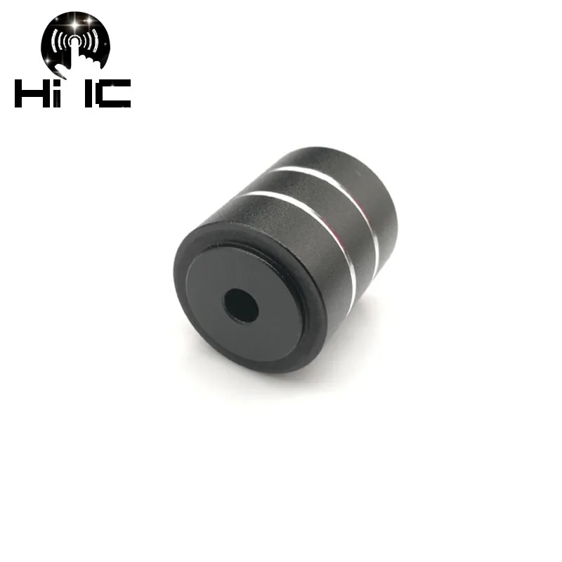 Alluminio Solido CNC HIFI Audio Altoparlante Spikes Preamplificatore DAC Piede Pad Anti-shock Ammortizzatore Isolamento Chiodo Stand 20*23mm