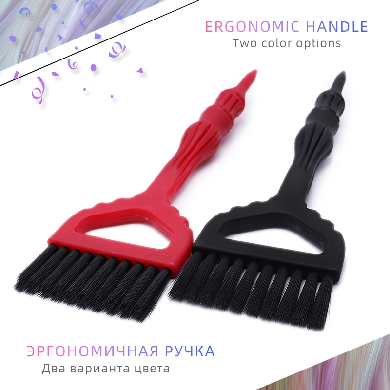 Professional hair coloring tools Tinting brush Hair coloring brush Hairdresser tools Balayage brush Two color