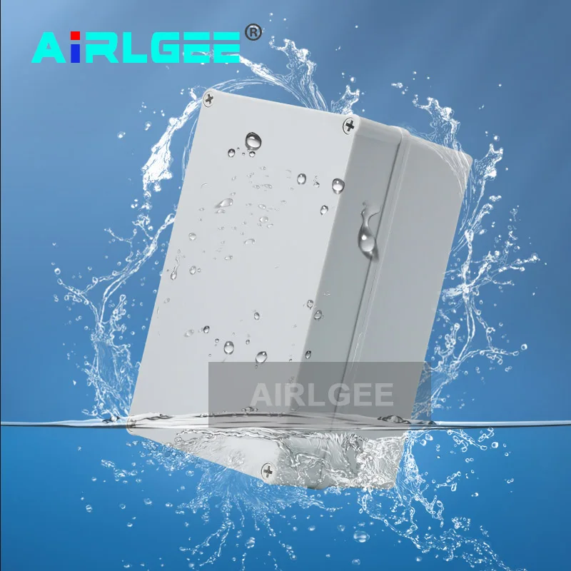 AG Series High-end Quality IP67 Waterproof DIY Electrical  Junction Box ABS plastic RoHS Enclosure Case Outdoor Distribution box