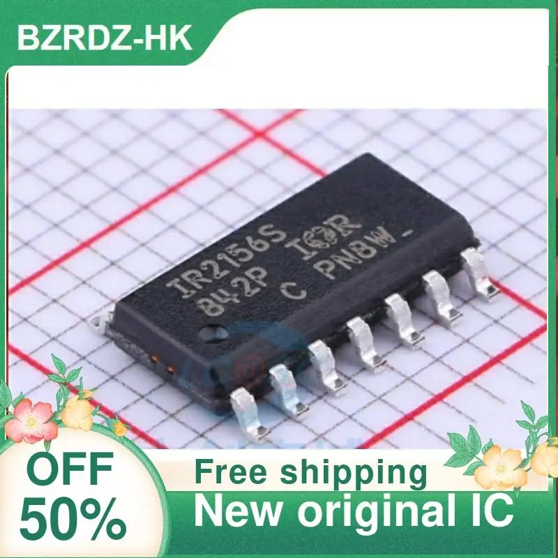 Novo e original IR2156STRPBF SOP-14, 5pcs