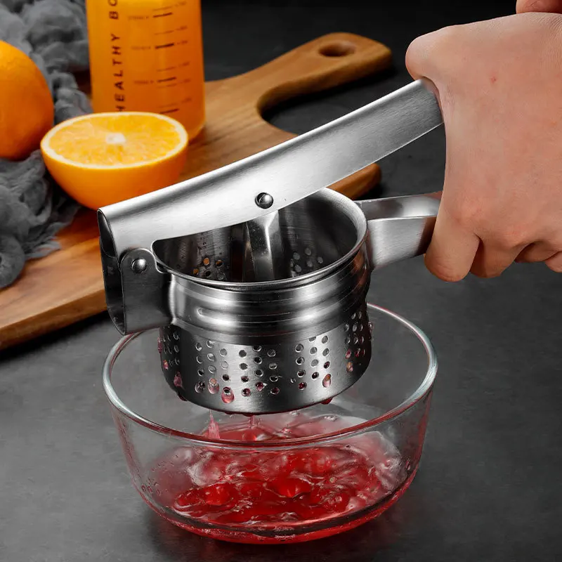 

Stainless steel juicer manual juicer stainless steel lemon clamp fruit juicer vegetable stuffing squeezer lemon squeezer