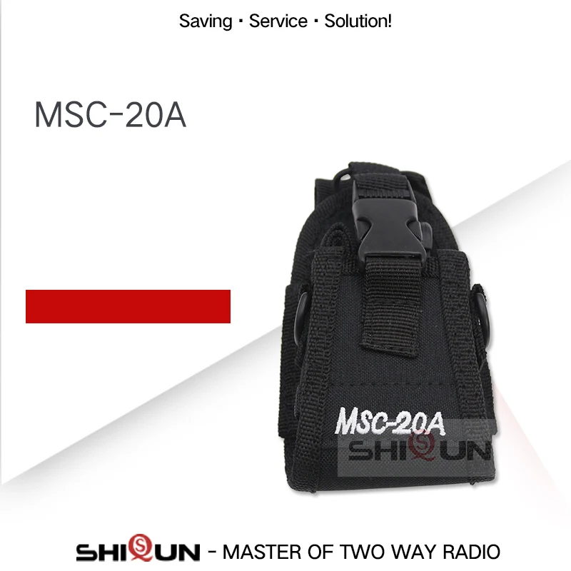 MSC-20A Nylon Multi-Function Universal Pouch Bag Holster Carry Case for Baofeng Radio UV-5R UV-9R UV-82 888S TH-UV8000D MD-380