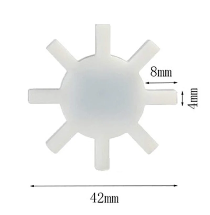 2Pcs / Set Octagonal Magnetic Stirrer Acid and Alkali Resistant F4 Stirring Rotor