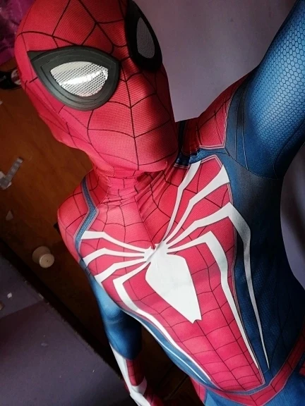 

PS4 insomniac Spider Game Косплей Человек-паук Спандекс 3D принт Хэллоуин Человек-паук Косплей Костюм Боди
