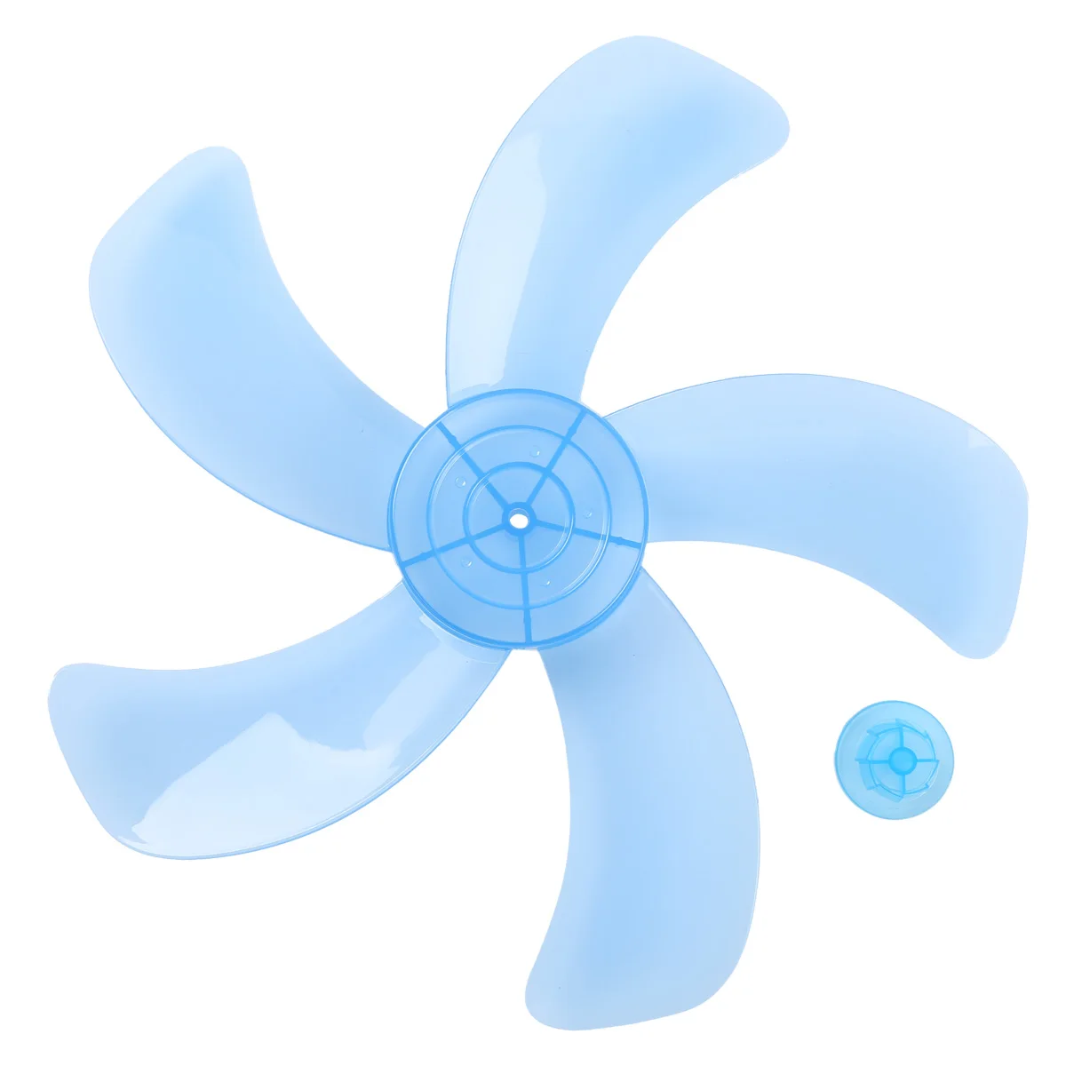 3/5 Leaves Household Fan Blade with Nut Cover Fan Blades for Standing Pedestal Fan Table Fanner General Accessories Fans