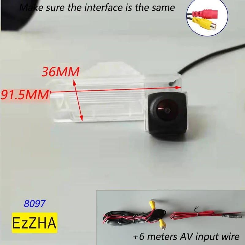 

EzZHA CCD HD Night vision Car Wireless Fisheye Camera For Mitsubishi Outlander Sport/ASX/RVR 2011-2017 Car Parking Accessories