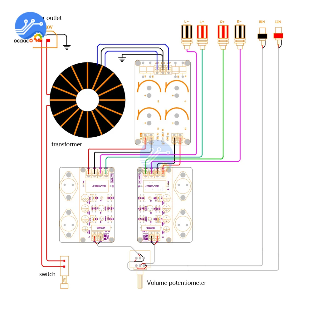 Hifi JLH 1969 Amplifier Audio Class A Power Amplifier Board Stereo High Quality For 3-8 inch Full Range Speakers 2pcs