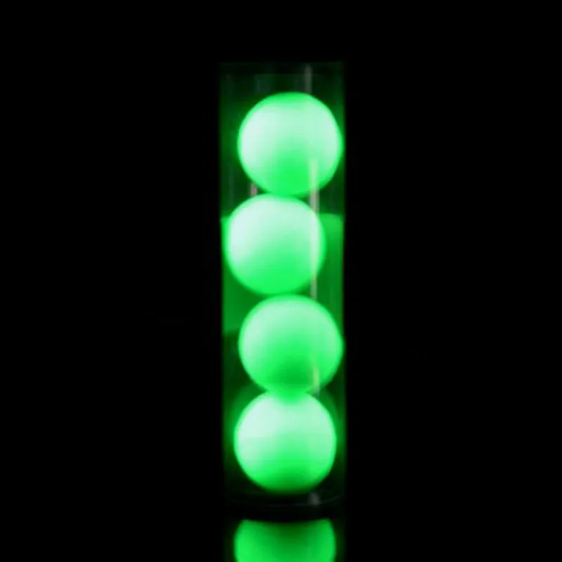 Deluxe Multiplying Balls,One Ball to Four (Soft Green,Luminous) Stage Magic Tricks Appearing Magic Illusion Gimmick Props Comedy