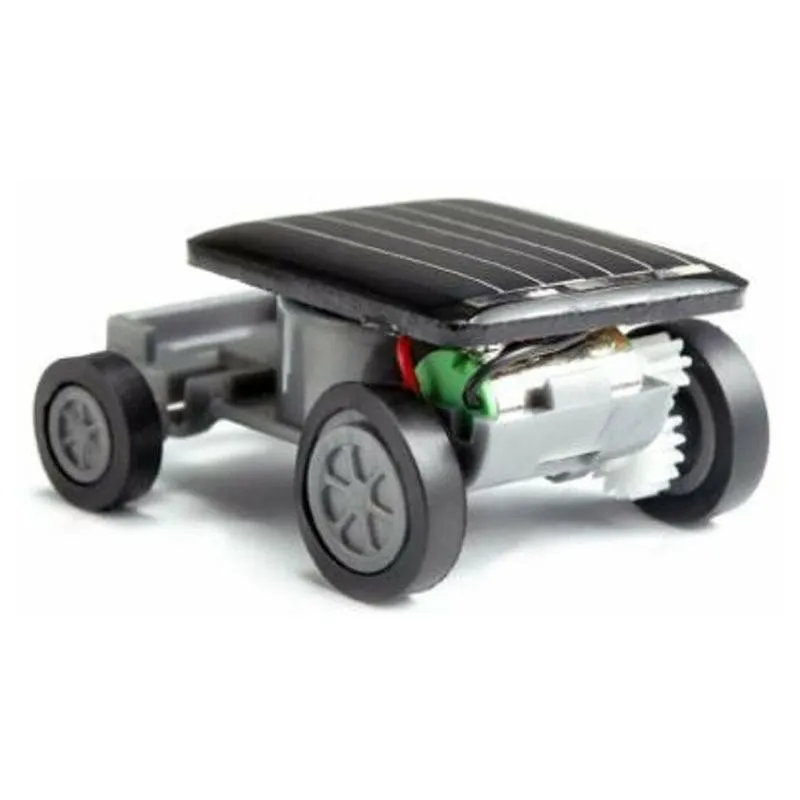 Mini coche deportivo de energía Solar, dispositivo educativo de diseño más pequeño, regalo divertido para niños