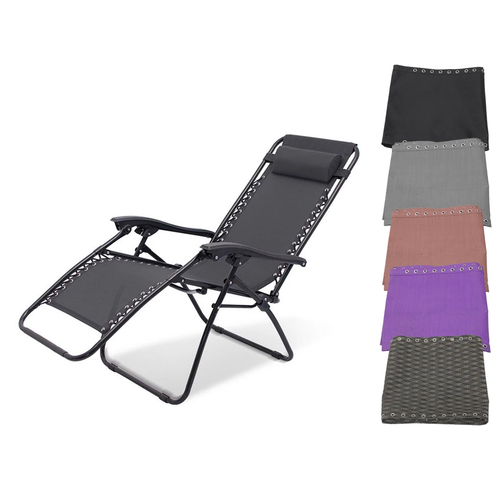 Tissu de remplacement universel pour chaises zéro gravité, Patio, salon, fauteuils inclinables, toutes les chaises à écharpe Standard