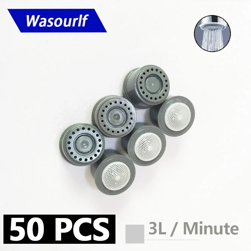 50 Pieces 2L 3L 4L 6L 8L Water Saving Faucet Aerator M24 Male Thread M22 Aerator Female Thread Tap Device Bubbler Faucet Sprayer