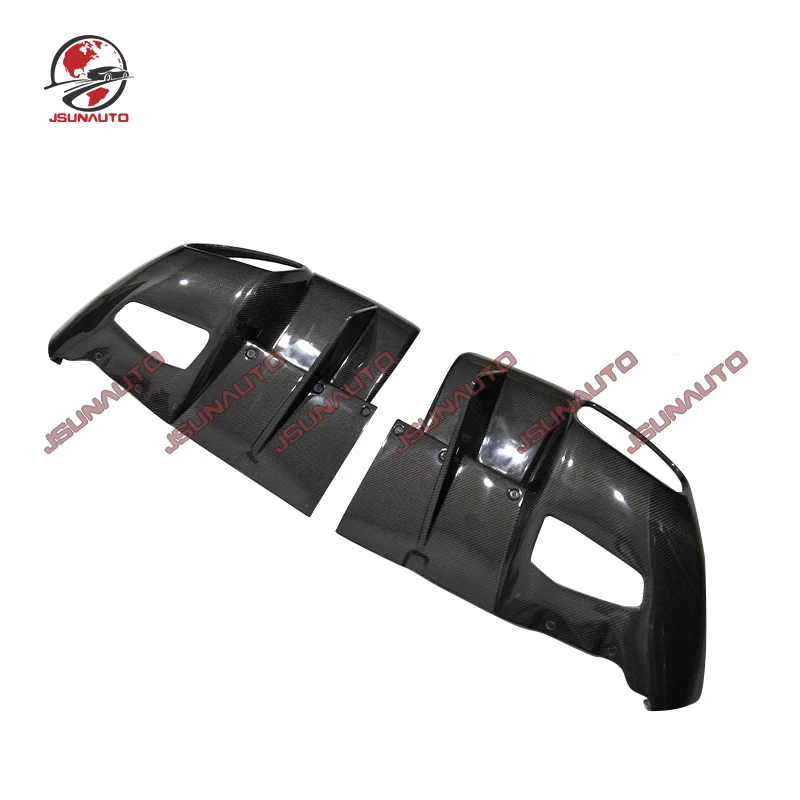 Real Carbon Fiber For 2012-2020 Ferrari-F12 Berlinetta D Style Rear Diffuser Lower Splitter Lip Body Kit