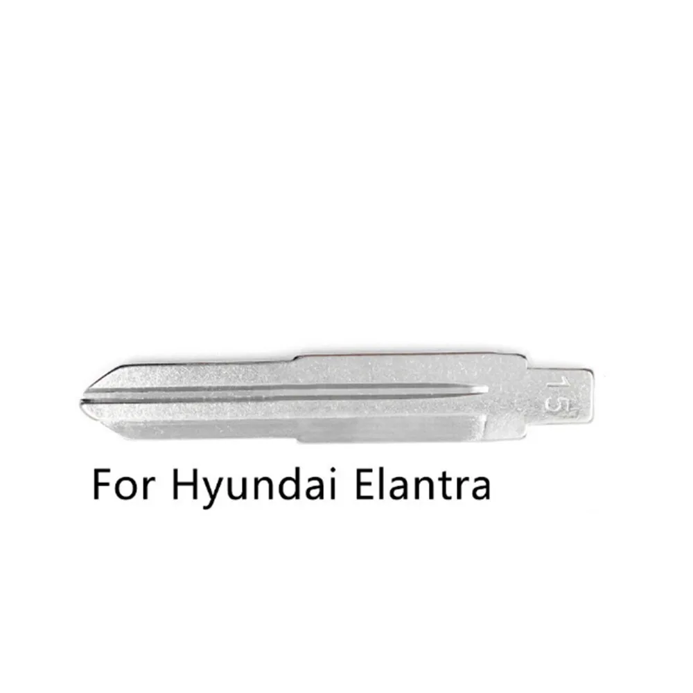 HYN15 HYN6 flip blade chave em branco, 15 # HYN6FH para Hyundai, Elantra, Tucson, Kia, Cerato, KD Keydiy, Xhorse, VVDI